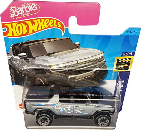 Hot Wheels - 2024 Gmc Hummer Ev - Hw Screen Time 10/10 - Hkh13 - Short Card - Barbie The Movie - Gm 