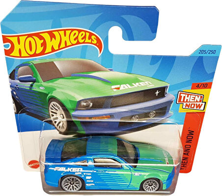 Hot Wheels - ´07 Ford Mustang - Then And Now 4/10 - Hkj43 - Short Card - Falken Design - Sparco - Ma