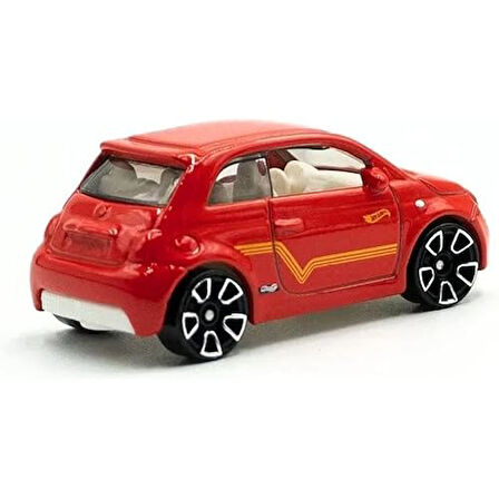 Hot Wheels - Fiat 500E - Hw Green Speed 8/10 - Hkk24 - Short Card - Kırmızı - Mattel 2023
