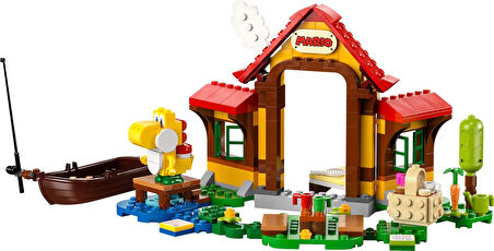 Lego Super Mario Mario’Nun Evinde Piknik Ek Macera Seti 71422 (259 Parça)
