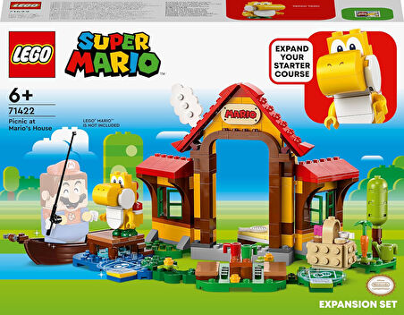 Lego Super Mario Mario’Nun Evinde Piknik Ek Macera Seti 71422 (259 Parça)