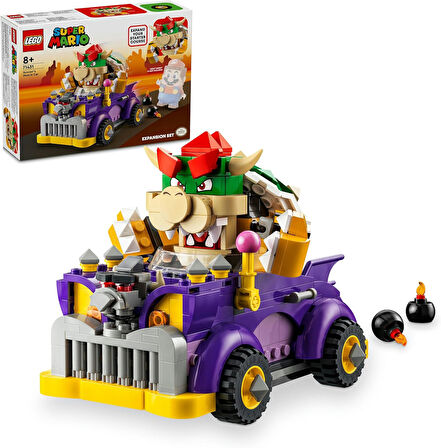 Lego Super Mario Bowser’In Büyük Arabası Ek Macera Seti 71431-8 Yaş Ve Üzeri Super Mario Hayranları 