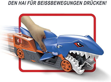 Hot Wheels Köpek Balığı Taşıyıcı, 4 Yaş Ve Üzeri, Gvg36