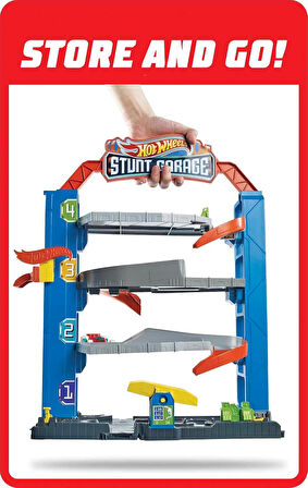 Hot Wheels Mini Garaj, 4 Yaş Ve Üzeri, Gnl70