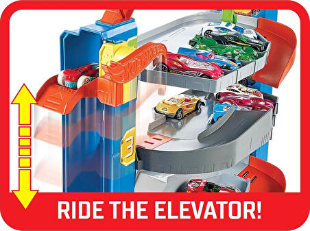 Hot Wheels Mini Garaj, 4 Yaş Ve Üzeri, Gnl70