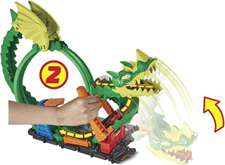 Hot Wheels Ejderha Ile Mücadele Pisti, 5 Yaş Ve Üzeri, Hdp03