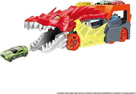 Hot Wheels Fırlatıcı Ve Taşıyıcı Ejderha, 3 Yaş Ve Üzeri, Gtk42