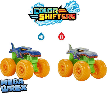 Hot Wheels Monster Trucks Color Reveal Renk Değiştiren Araçlar 2'Li Paket
