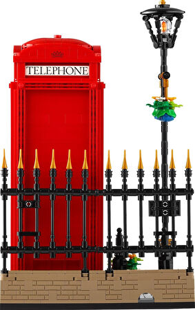 Lego Ideas 21347 Red London Telephone Box