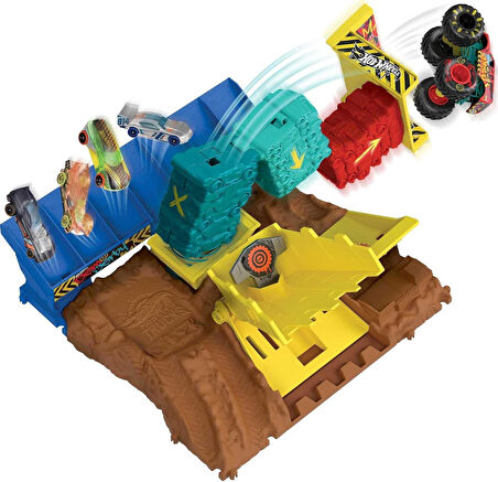 Hot Wheels Monster Trucks Arenada Yarı Final Setleri Hnb12-Hnb94