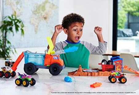 Hot Wheels Monster Trucks Arena Mücadelesi Color Shifters Oyun Seti, Oyuncak