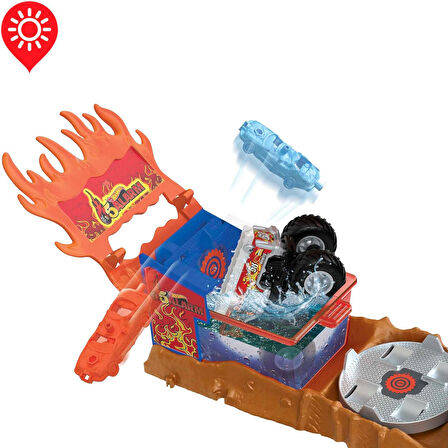 Hot Wheels Monster Trucks Arena Mücadelesi Color Shifters Oyun Seti, Oyuncak
