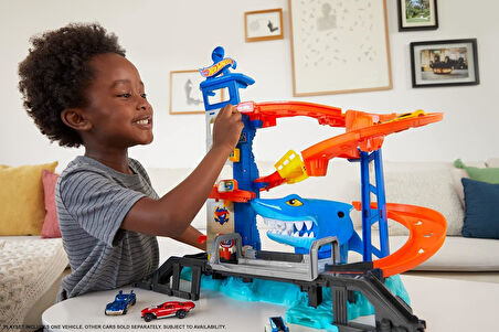 Hot Wheels Köpek Balığından Kaçış Oyun Seti, 4 Yaş Ve Üzeri, Hdp06