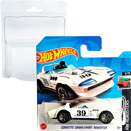 Hot Wheels Corvette Grand Sport Roadster 1:64 Ölçekli Çocuklar Için Araba, Sürme Yapmayan Oyuncak Ar