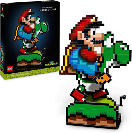 Lego Super Mario Super Mario World: Mario Ve Yoshi 71438 - Yetişkinler Için Sergilenebilir Koleksiyo