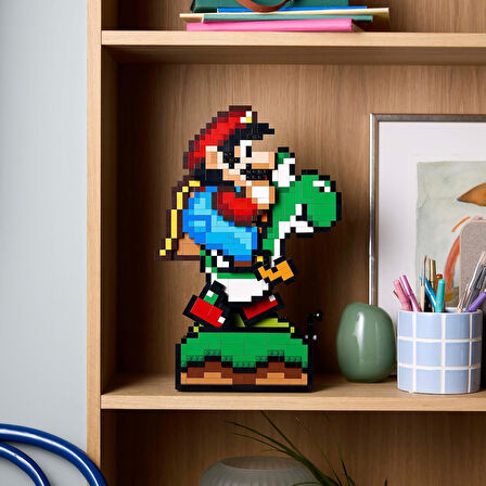 Lego Super Mario Super Mario World: Mario Ve Yoshi 71438 - Yetişkinler Için Sergilenebilir Koleksiyo