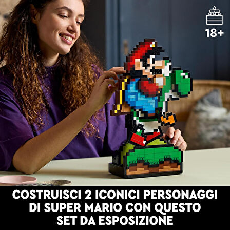 Lego Super Mario Super Mario World: Mario Ve Yoshi 71438 - Yetişkinler Için Sergilenebilir Koleksiyo