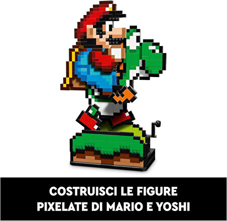 Lego Super Mario Super Mario World: Mario Ve Yoshi 71438 - Yetişkinler Için Sergilenebilir Koleksiyo