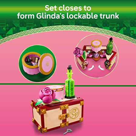 Lego Wicked Glinda Ve Elphaba’Nın Yurdu 75683-8 Yaş Ve Üzeri Çocuklar Için 2 Mini Bebek İçeren Fanta