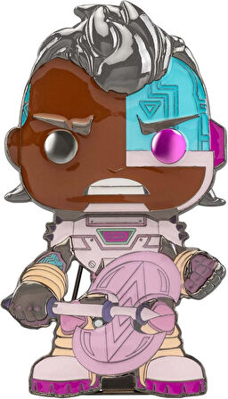 Funko Pop! Boyutlu Pin Dc: Teen Titans - Cyborg