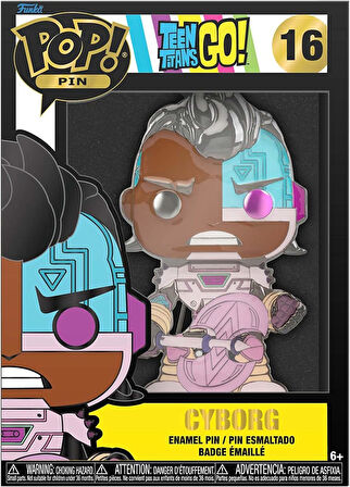 Funko Pop! Boyutlu Pin Dc: Teen Titans - Cyborg