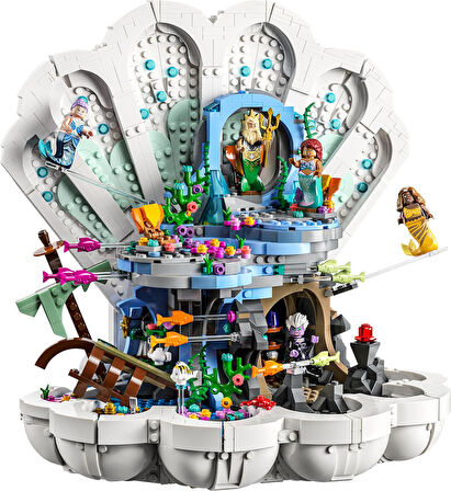 Lego® | Disney Küçük Deniz Kızı Kraliyet İstiridyesi 43225 - Yetişkinler Için Filmden Esinlenen Yara