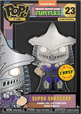 Funko Pop! Pin: Ninja Kaplumbağalar - Süper Parçalayıcı, Karanlıkta Parlar, Kovalama Şansı