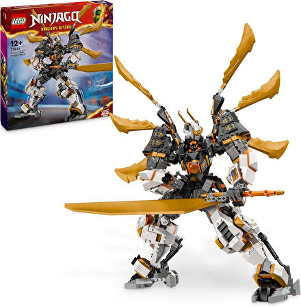 Lego Ninjago Cole’Un Titan Ejderha Robotu 71821 – 12 Yaş Ve Üzeri İçin Cole Minifigürü İçeren Yaratı