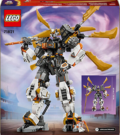 Lego Ninjago Cole’Un Titan Ejderha Robotu 71821 – 12 Yaş Ve Üzeri İçin Cole Minifigürü İçeren Yaratı