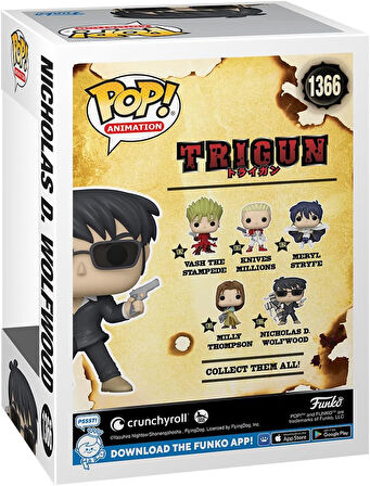 Funko Pop! Animasyon: Trigun - Nicholas D. Wolfwood