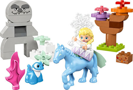 Lego® Duplo │ Disney Elsa Ve Bruni Büyülü Ormanda 10418, 2 Yaş Ve Üzeri Çocuklar Için Elsa Mini Bebe