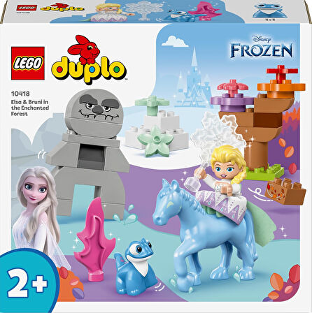 Lego® Duplo │ Disney Elsa Ve Bruni Büyülü Ormanda 10418, 2 Yaş Ve Üzeri Çocuklar Için Elsa Mini Bebe