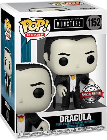 Pop Funko Universal Monsters Dracula 1931 Exclusive