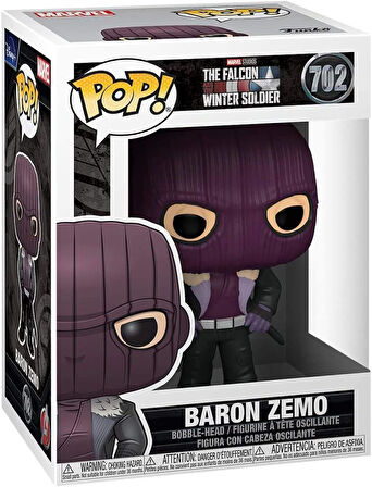 Baron Zemo Pop #702 Pop Tv: The Falcon And The Winter Soldier Vinyl Figure (Bundled With Ecotek Prot