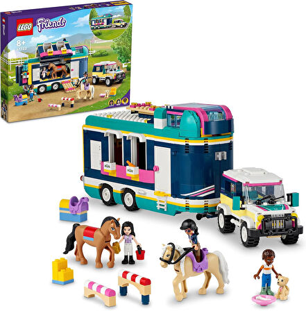 Lego® Friends At Gösterisi Römorku 41722-8 Yaş Ve Üzeri Çocuklar Için At Binme Ekipmanı İçeren Oyunc