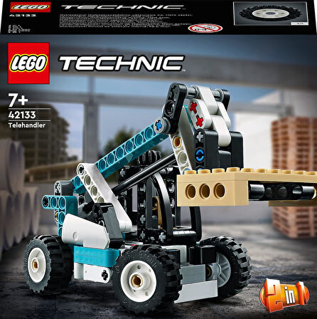 Lego® Technic Teleskopik Yükleyici 42133 – 7 Yaş Ve Üzeri Araçları Seven Çocuklar İçin 2’Si 1 Arada 