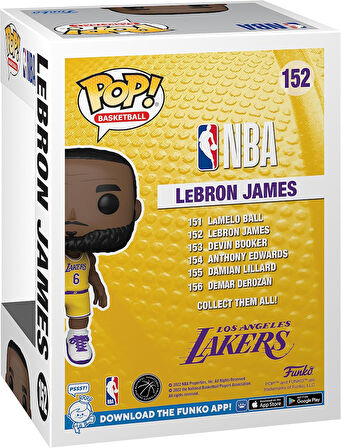 Funko Pop Figür Nba: Lakers- Lebron James #6