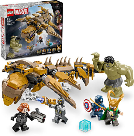 Lego Marvel Avengers, Leviathan’A Karşı 76290-7 Yaş Ve Üzeri Süper Kahraman Sevenler İçin Yaratıcı O