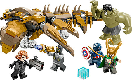 Lego Marvel Avengers, Leviathan’A Karşı 76290-7 Yaş Ve Üzeri Süper Kahraman Sevenler İçin Yaratıcı O