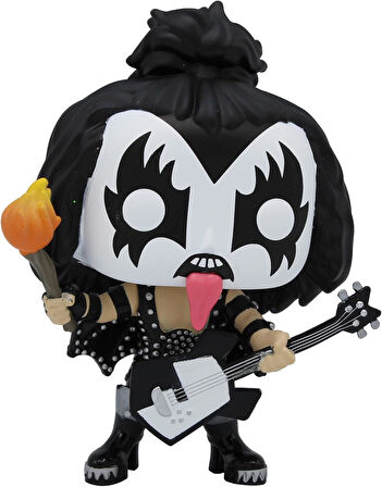 Funko Pop! Kiss: Şeytan - Karanlıkta Glow Koleksiyon - Çevrimiçi Özel