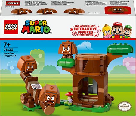 Lego® Super Mario™ Goomba Oyun Parkı 71433-7 Yaş Ve Üzeri İçin Koleksiyonluk Yaratıcı Nintendo® Mace