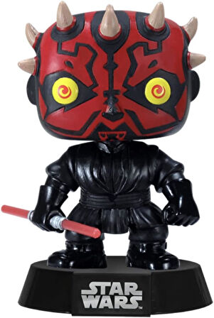 Visit The Funko Store Funko Pop Koruyucu Paketi – 1 Star Wars Darth Maul #09 Pop Heykelcik 9 Cm Plas