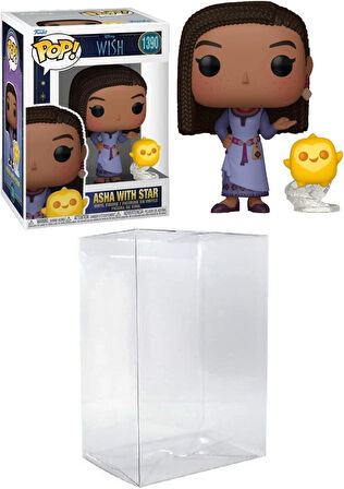 Funko Pop! Disney: Dilek - Byron'Un Tavan Arası Koruyucusu Ile Birlikte Yıldızlı Asha