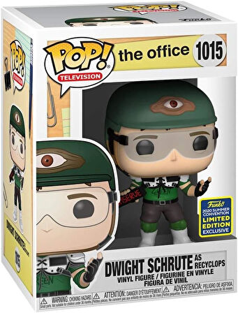 Funko Pop! Dwight Olarak Recyclops W/Kask (Yaz Sözleşmesi Özel) #1015