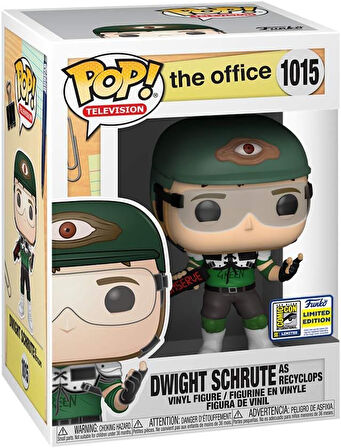Funko Pop! Dwight Olarak Recyclops W/Kask (Yaz Sözleşmesi Özel) #1015