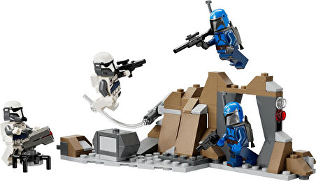 Lego Star Wars: The Mandalorian Mandalore Pususu Savaş Paketi 75373, 6 Yaş Ve Üzeri Çocuklar Için 4 