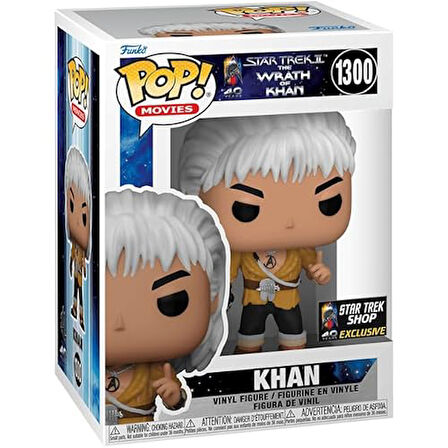 Funko Pop Filmleri: Star Trek Ii: The Wrath Of Khan - Byron'Un Tavan Arası Koruyucusuyla Birlikte Ge