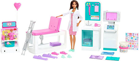 Barbie'Nin Klinik Oyun Seti, 4 Yaş Ve Üzeri, Gtn61
