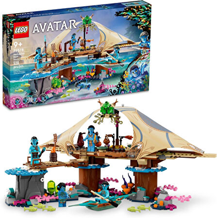 Lego® Avatar Metkayina Resif Evi 75578-9 Yaş Ve Üzeri Çocuklar Için 4 Minifigür İçeren Koleksiyonluk