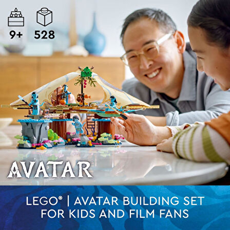 Lego® Avatar Metkayina Resif Evi 75578-9 Yaş Ve Üzeri Çocuklar Için 4 Minifigür İçeren Koleksiyonluk